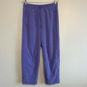 Athleta Women's Arrival Straight Leg Ankle Pants Purple Sz 8 Activewear Casual